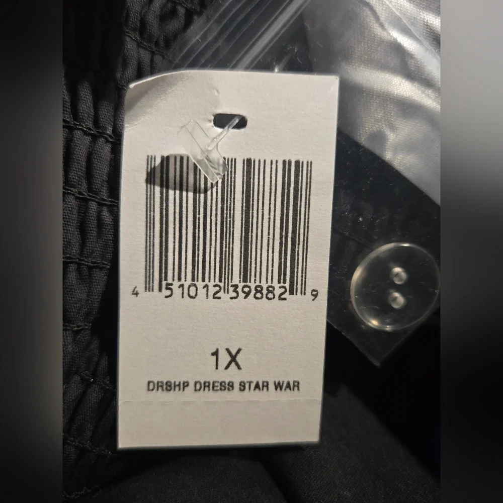 NWT Dsney Star Wars stormtroopers and droids Dress‎ 1X
